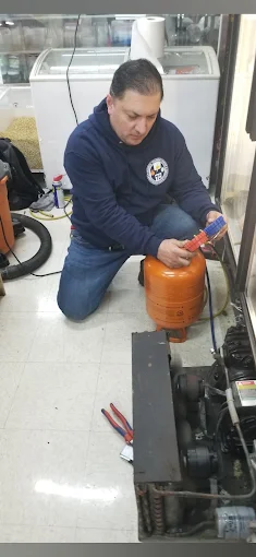 Reparación de refrigerador residencial